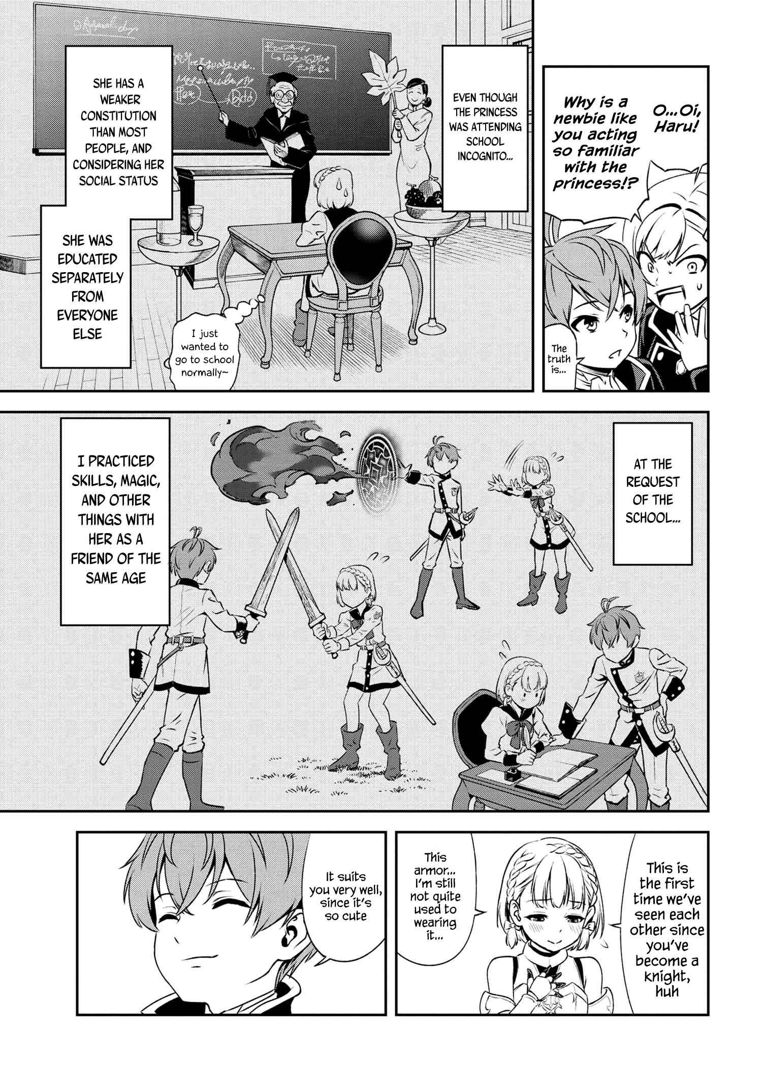 Older Elite Knight Is Cute Only in Front of Me Chapter 6.2 8